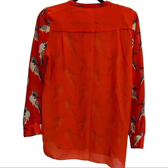 Banana Republic Red Parrot Shirt - Picture 5 of 5